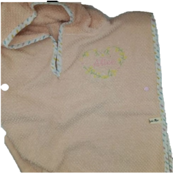 poncho rosa alice